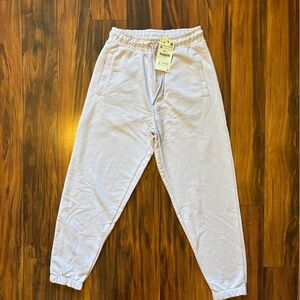Zara Light Lavender Sweatpants Joggers